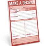 Libra Gift Guide - Knock Knock Make a Decision Pad