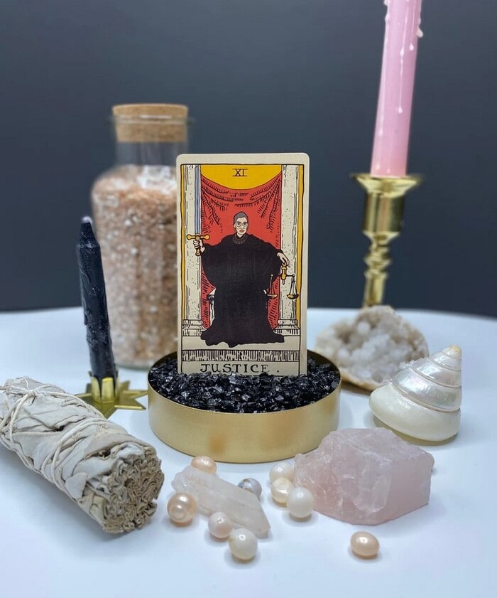 Libra Gift Guide - Single RBG Tarot Card