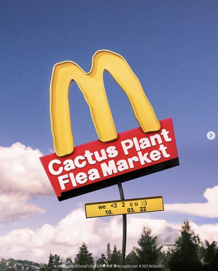 McDonald's Cactus Plant Flea Market Happy Meal - tilted arches