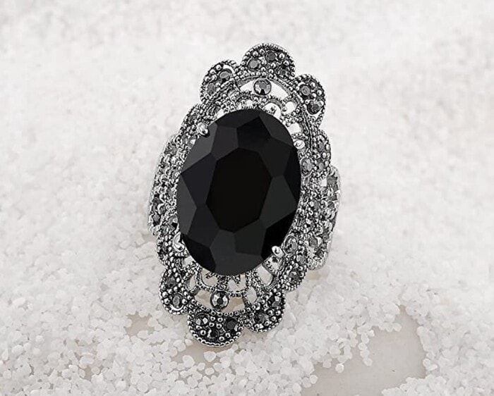 Morticia addams wedding ring sales