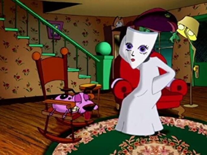 Scary TV Shows - Courage the Cowardly Dog