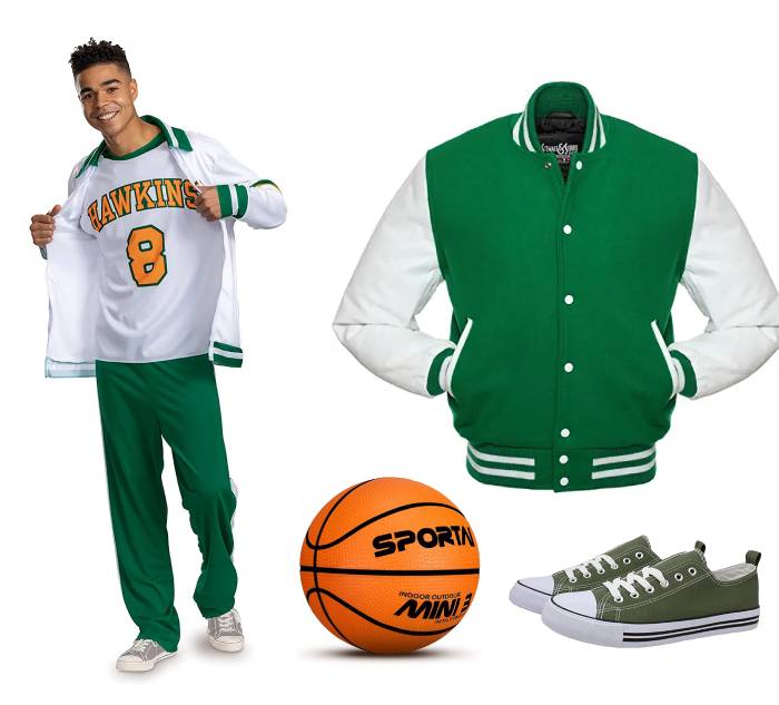 Stranger Things Costume - Lucas - Hawkins High Basketball