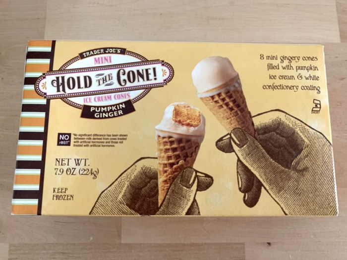 Trader Joe's Fall Items 2022 - Pumpkin Hold the Cone!