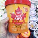 Trader Joe's Fall Items 2022 - Salted Maple Ice Cream