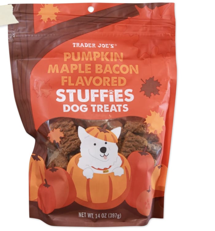 Trader Joe's Fall Items 2022 - Pumpkin Maple Bacon Flavored Stuffies