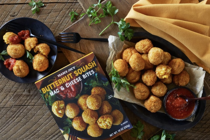 Trader Joe's Fall Items 2022 - Butternut Squash Mac and Cheese Bites