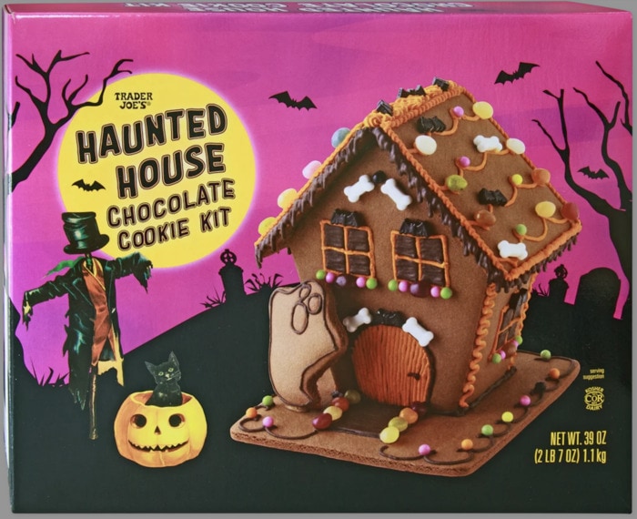 Trader Joe's Fall Items 2022 - Haunted House Chocolate Cookie Kit