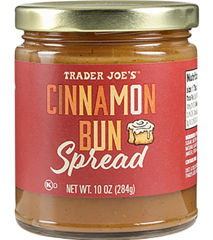 Trader Joe's Fall Items 2022 - Cinnamon Bun Spread