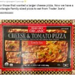 Trader Joe's Pizza - Organic Cheese and Tomato Pizza