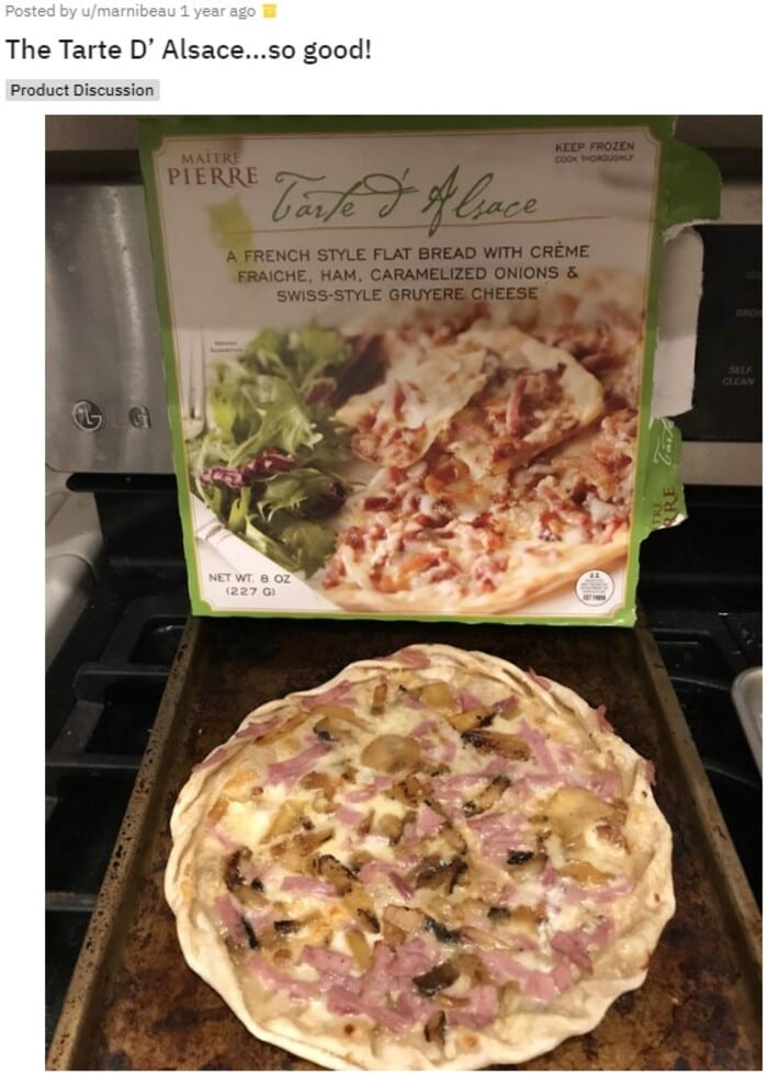 Trader Joe's Pizza - Tarte D’Alsace