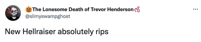 Hellraiser Memes Tweets - new movie