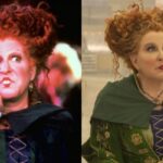 Hocus Pocus Characters Then and Now - Winifred Sanderson