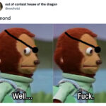 House of the Dragon Finale Memes Tweets - Aemond puppet side eye