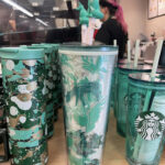 Starbucks Holiday Cups 2022 - Mint Green Enchanted Forest