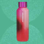 Starbucks Holiday Cups 2022 - Pink and Red Water Bottle
