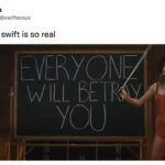 Taylor Swift Midnights Memes Tweets - everyone will betray you