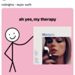 Taylor Swift Midnights Memes Tweets - therapy