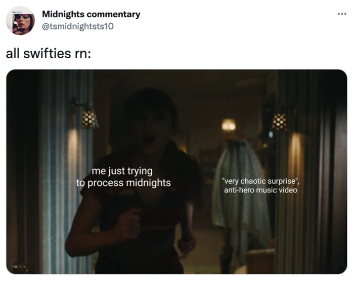 Taylor Swift Midnights Memes Tweets - processing