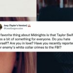 Taylor Swift Midnights Memes Tweets