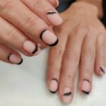 Bat Nail Art Ideas - Matte Black Bat Nails