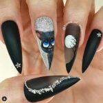 Bat Nail Art Ideas - Hotel Transylvania Bat Nails