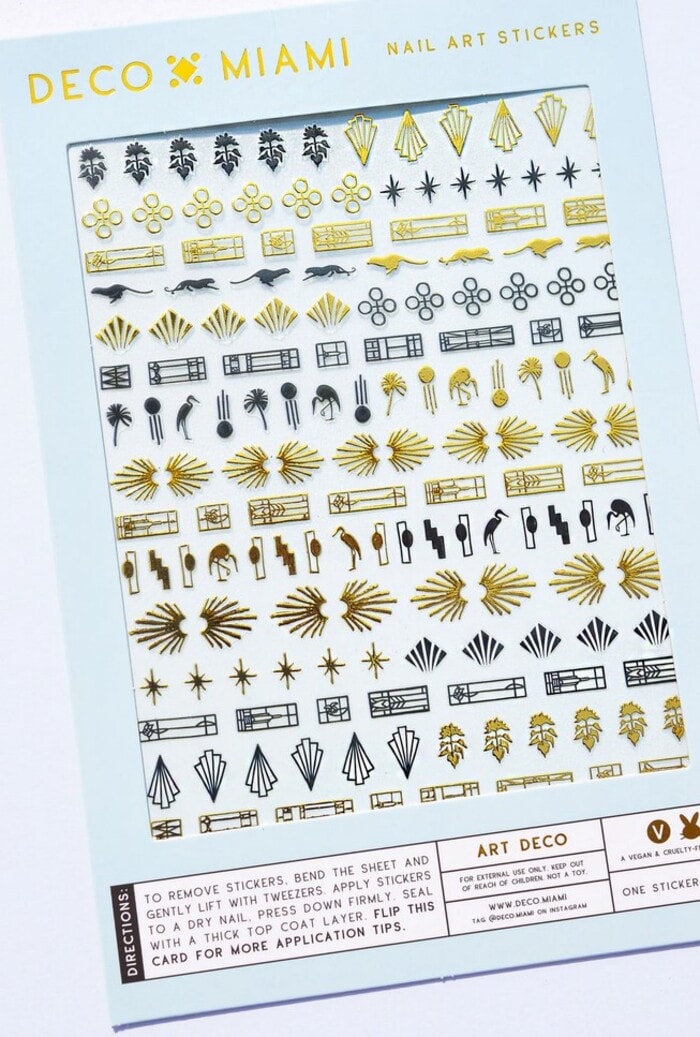Best Nail Stickers - Art Deco Nail Art Stickers