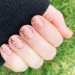 Best Nail Stickers - Rose Gold Cheetah Nail Wraps