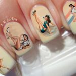 Best Nail Stickers - Vintage Women Nail Decals