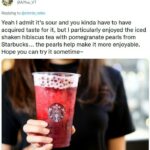 Best Starbucks Drink - Iced Hibiscus Tea
