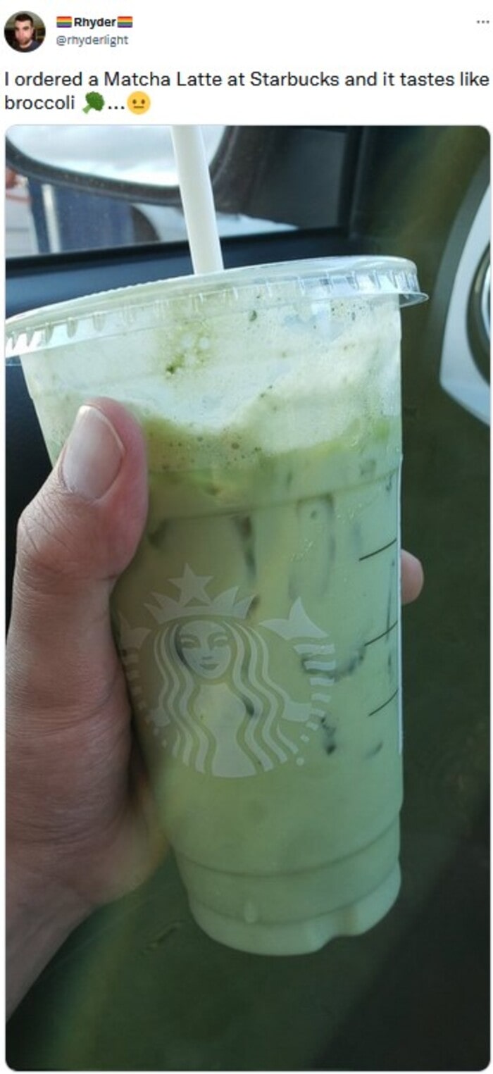 Best Starbucks Drink - Matcha Latte