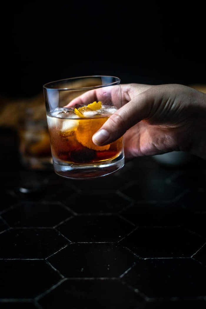 Bourbon Drinks - Maple Old Fashioned