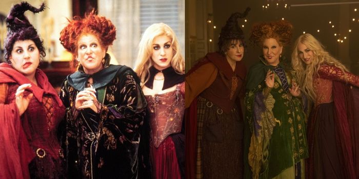 Hocus Pocus Characters Then and Now