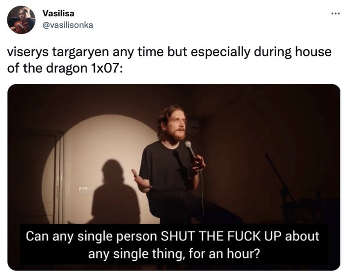 House of the Dragon Episode 7 Memes Tweets - viserys