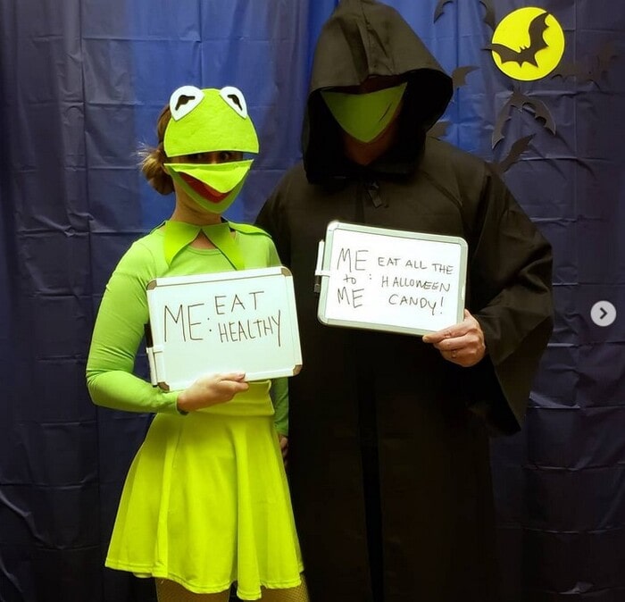 Meme Costumes - Evil Kermit Costume