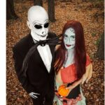 Movie Couple Costumes - Jack and Sally from The Nightmare Before Christmas