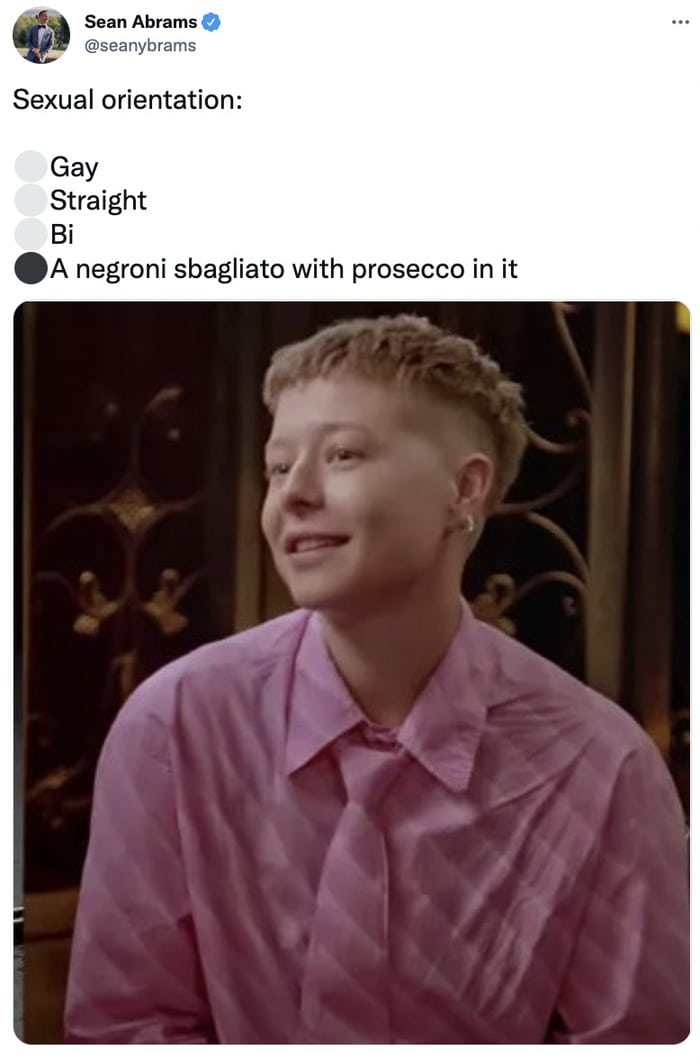 negroni sbagliato with prosecco memes - orientation