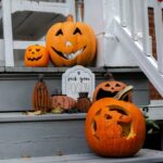 Pumpkin Puns Jokes - different shapes of jack-o'-lanterns