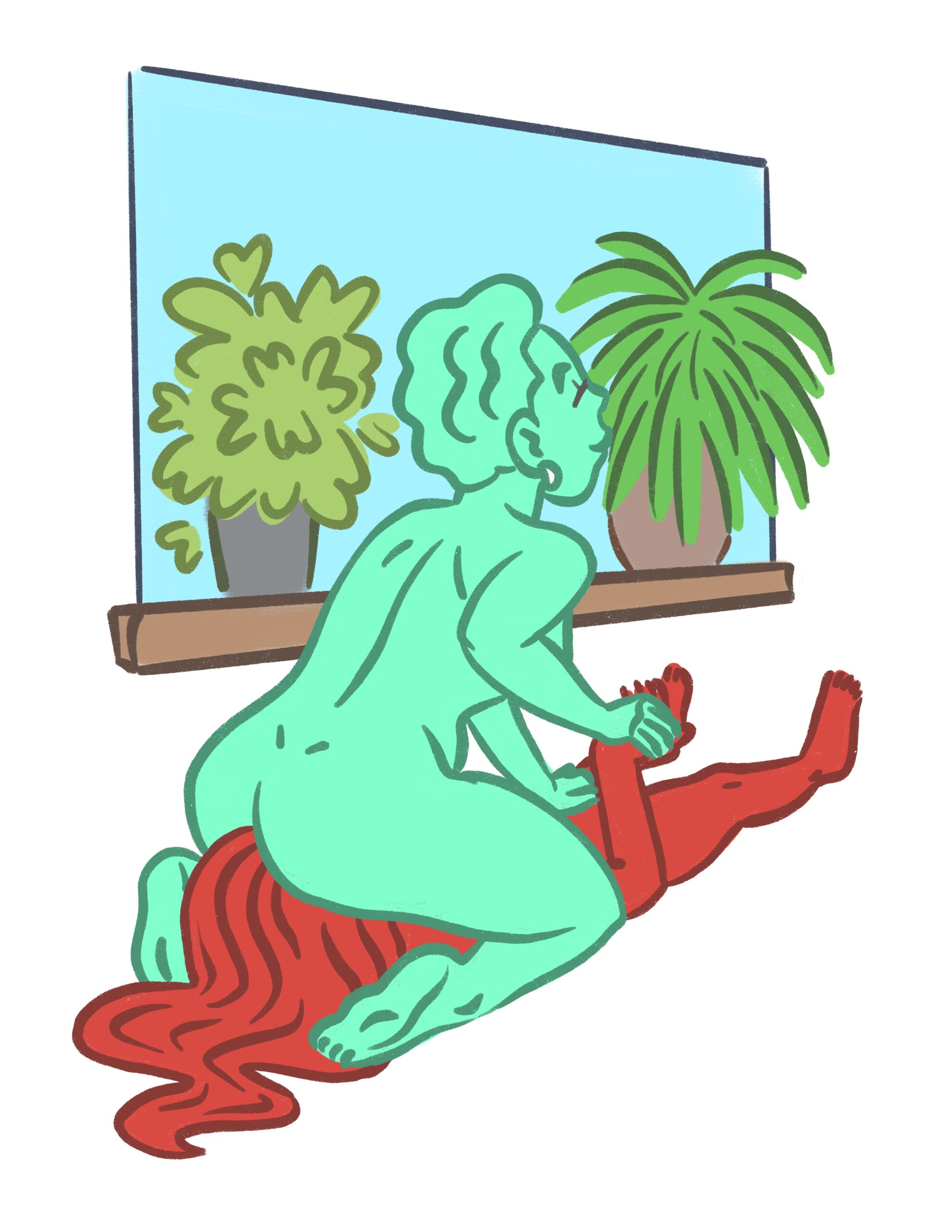 reverse cowgirl - reverse face sit