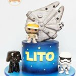 Star Wars Cakes - Funko Pop and Millennium Falcon Cake