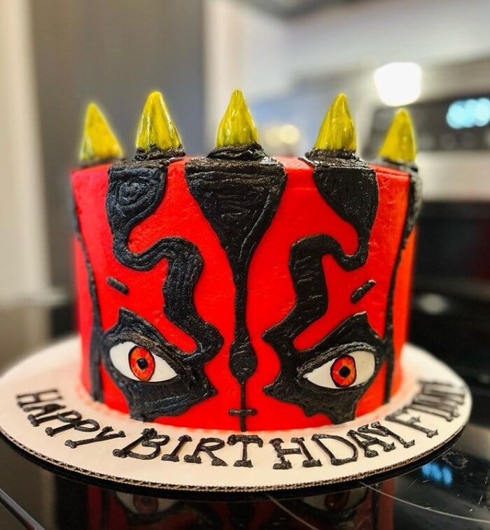 Star Wars Cakes - Darth Maul Cake