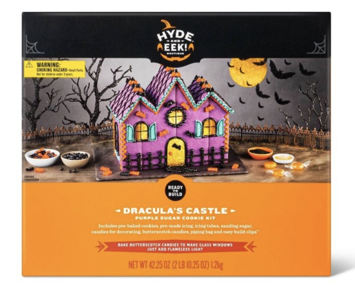 Target Halloween Baking Collection 2022 - Dracula's Castle Cookie Decorating Kit