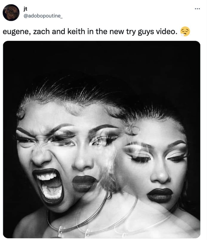 Try Guys Response Video Eugene - faces