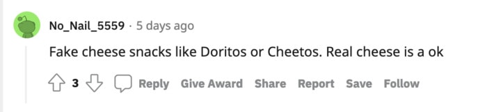 Unacceptable In Bed Reddit - Doritos