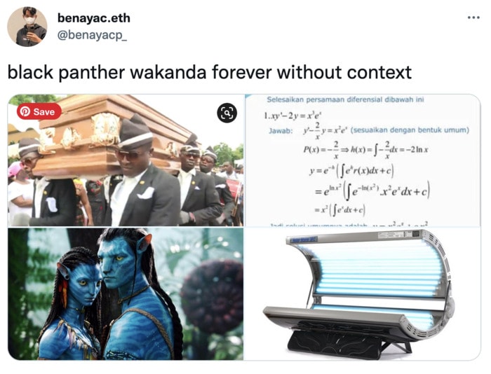 Black Panther Wakanda Forever Memes and Tweets - spoilers without context
