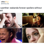 Black Panther Wakanda Forever Memes and Tweets - people crying