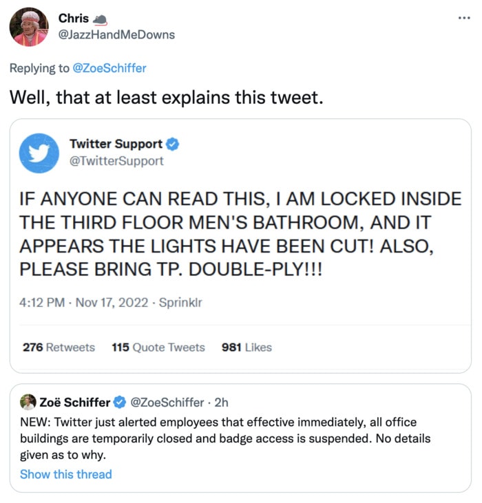 The 50 Best Tweets Marking the End of Twitter (Or So Twitter Says) - Let's Eat Cake The 50 Best Tweets Marking the End of Twitter (Or So Twitter Says) - Let's Eat Cake