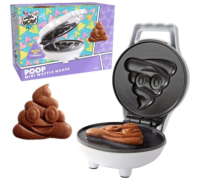 Fun Waffle Makers - Poop Emoji