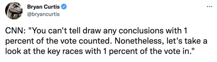Midterm Election Memes Tweets - one percent