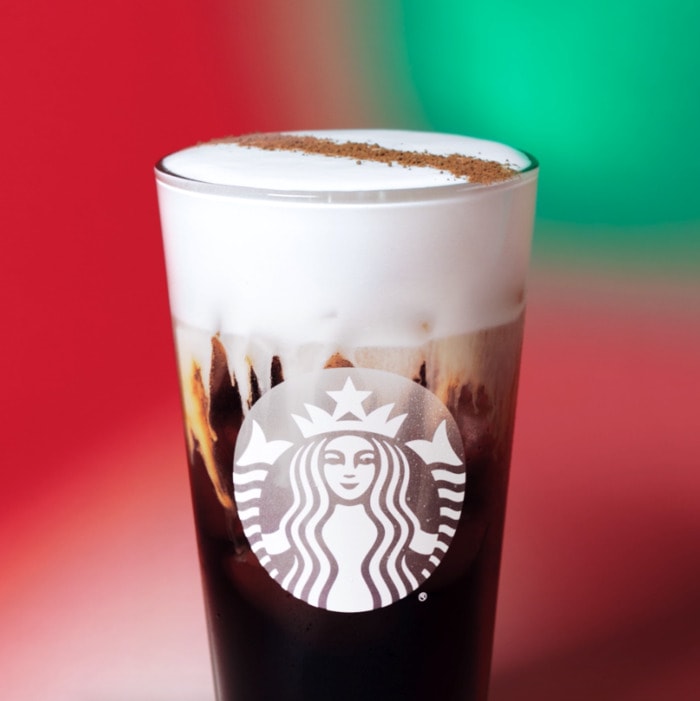 Starbucks Holiday Drinks - Irish Cream Cold Brew