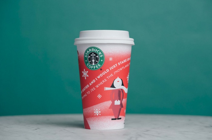Starbucks Red Cups - 2010